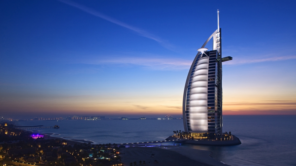 迪拜帆船酒店4K风景壁纸