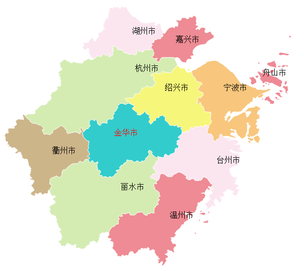 浙江地图高清版2020图片