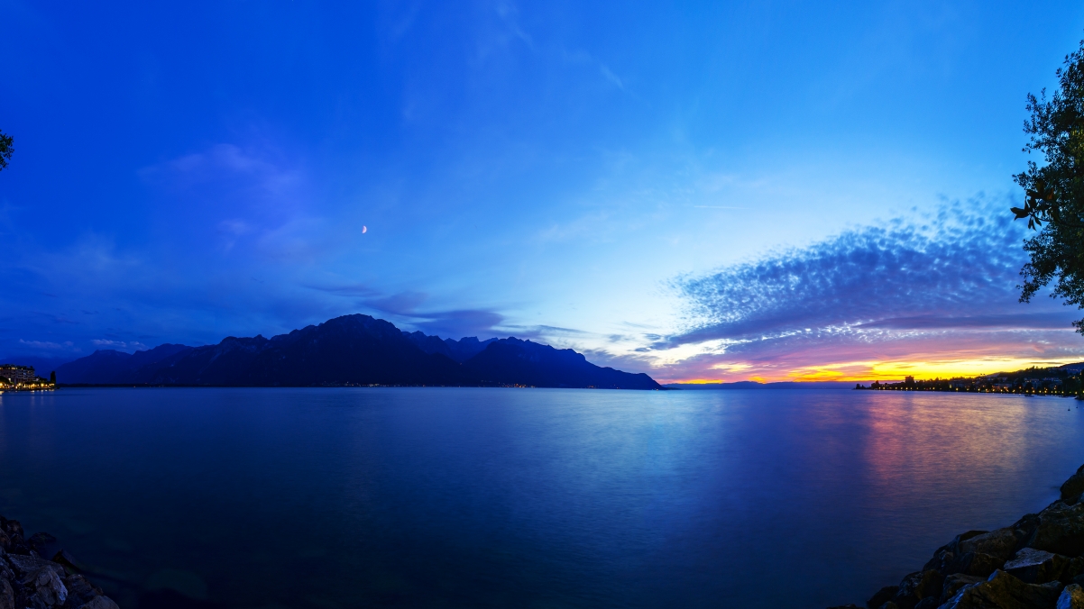 日内瓦湖4K风景壁纸3840x2160