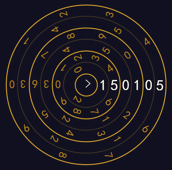 js css3创意的圆盘时钟代码