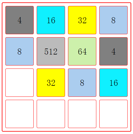 jquery html5制作2048游戏在线玩_2048小游戏源码下载