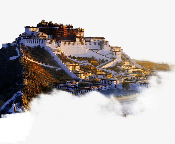 藏族 西藏 布达拉宫