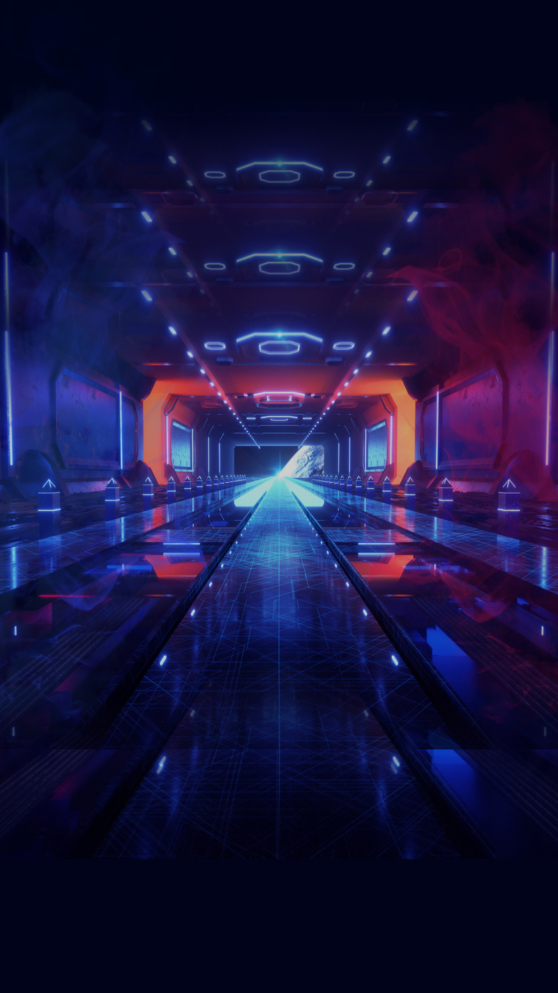 霓虹科技机械隧道