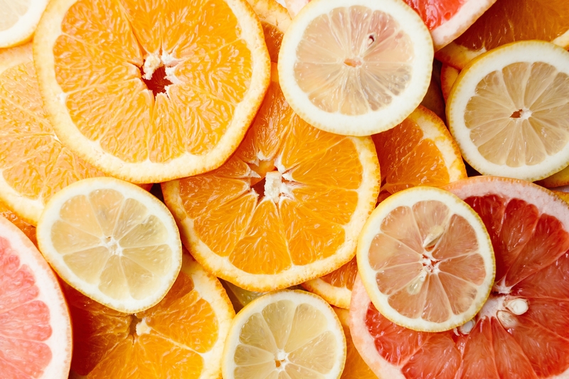 柠檬、橘子、橙子，高清暖色橘黄水果JPG图片，风景摄影素材下载