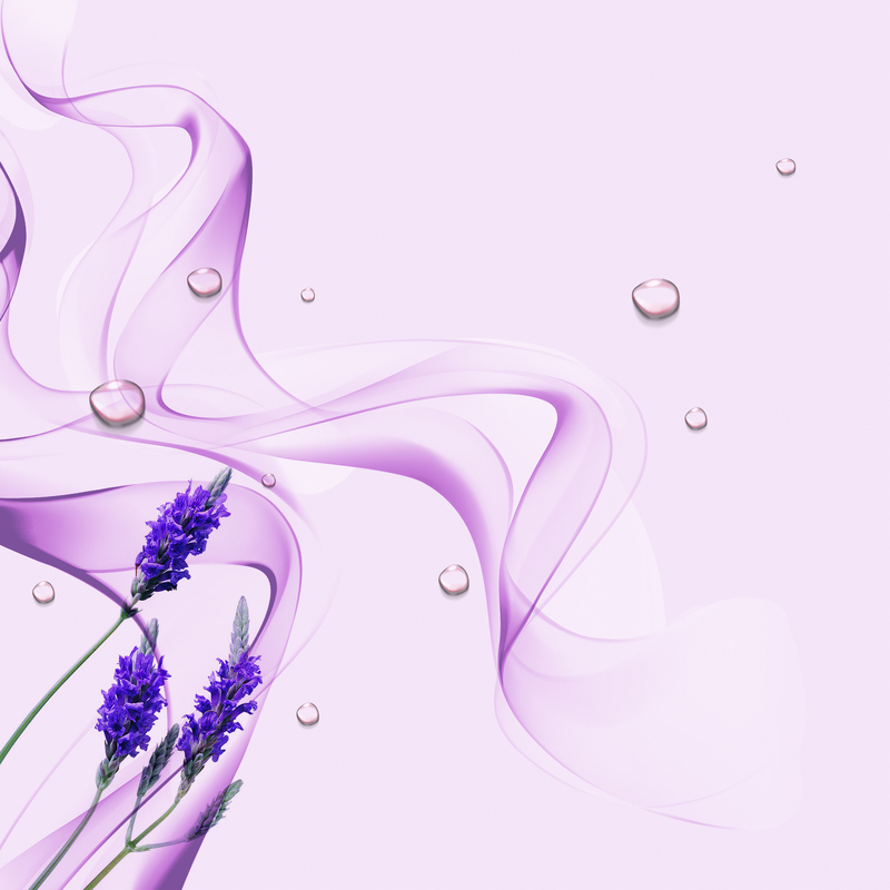 薰衣草紫色动感线条化妆品背景素材