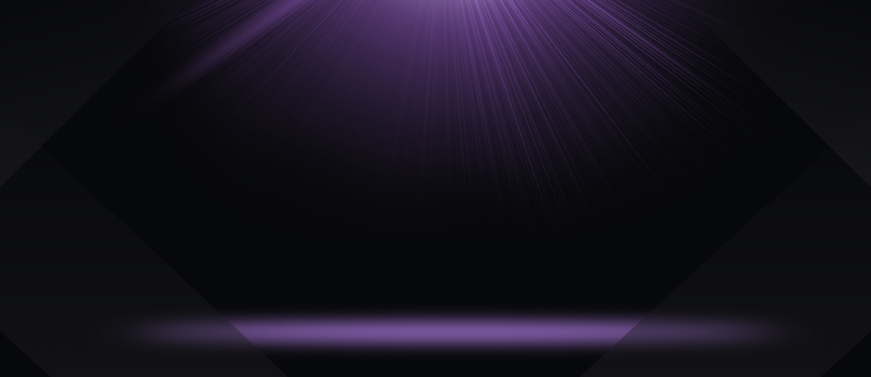 紫色背景 光束 耳机 banner