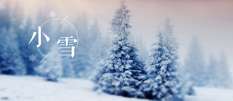 小雪二十四节气banner