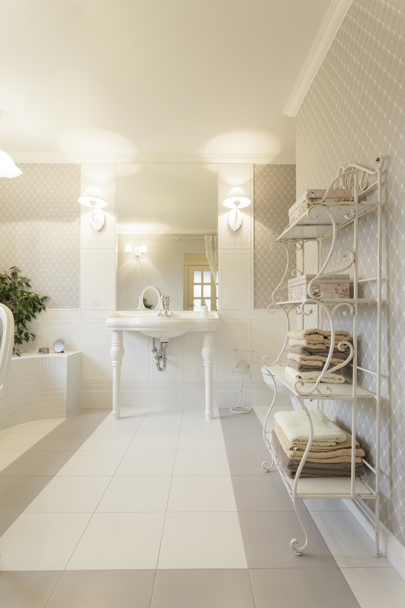 欧式浴室装饰设计背景素材