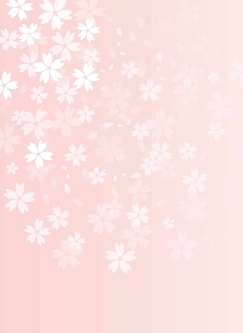 矢量粉红色浪漫小樱花瓣背景