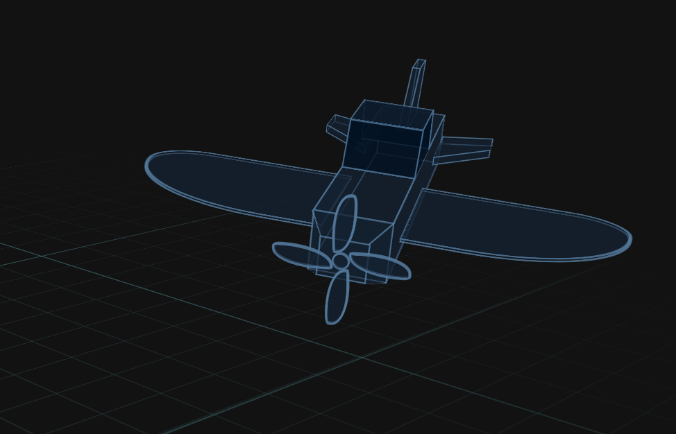 纯css 3D飞机动画特效