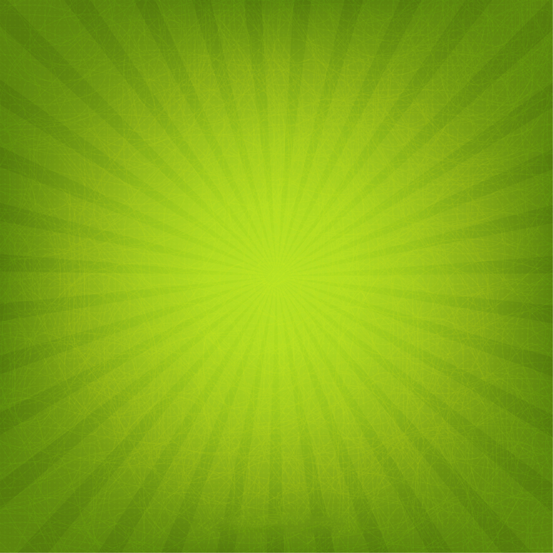 绿星放射状背景图片