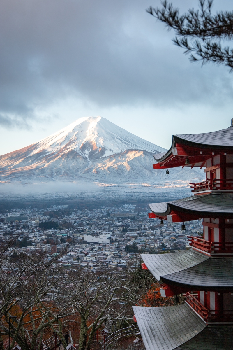 日本的富士山景色 高清jpg图片pic设计素材 墨鱼部落格