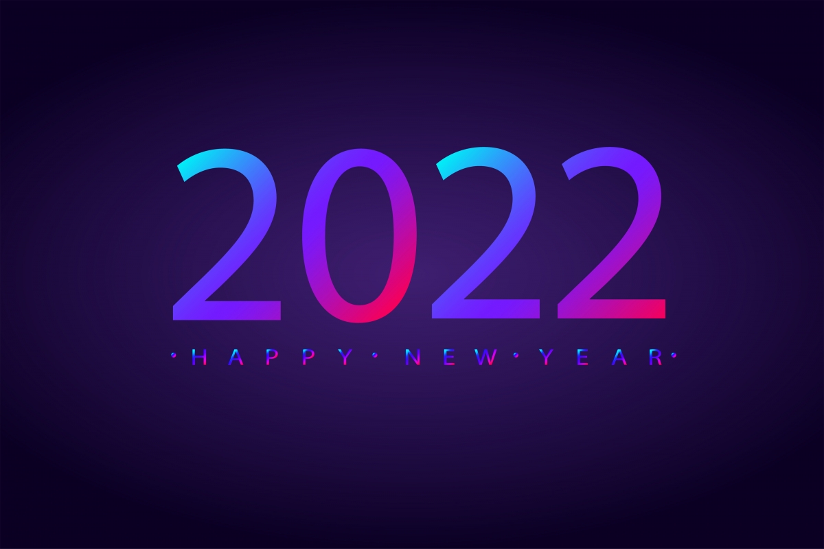 2022年新年快乐背景4k壁纸