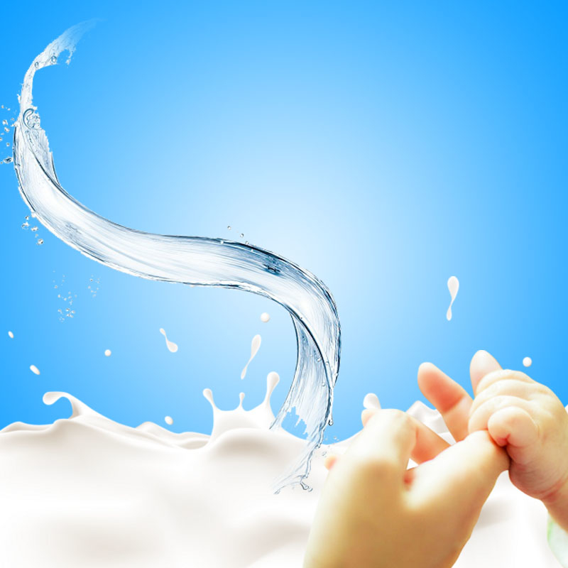 牛奶沐浴露洗浴产品活动促销补水
