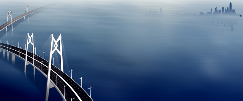珠港澳大桥通车桥梁背景