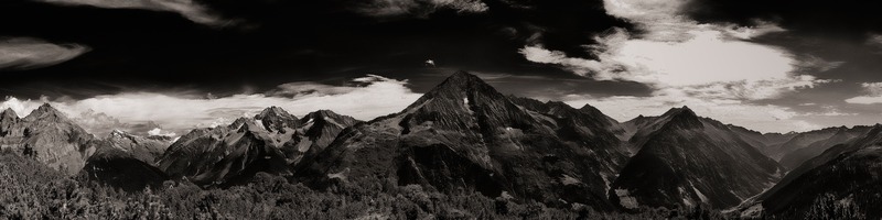 大山壮丽风光，高清JPG摄影素材，风景图片设计下载