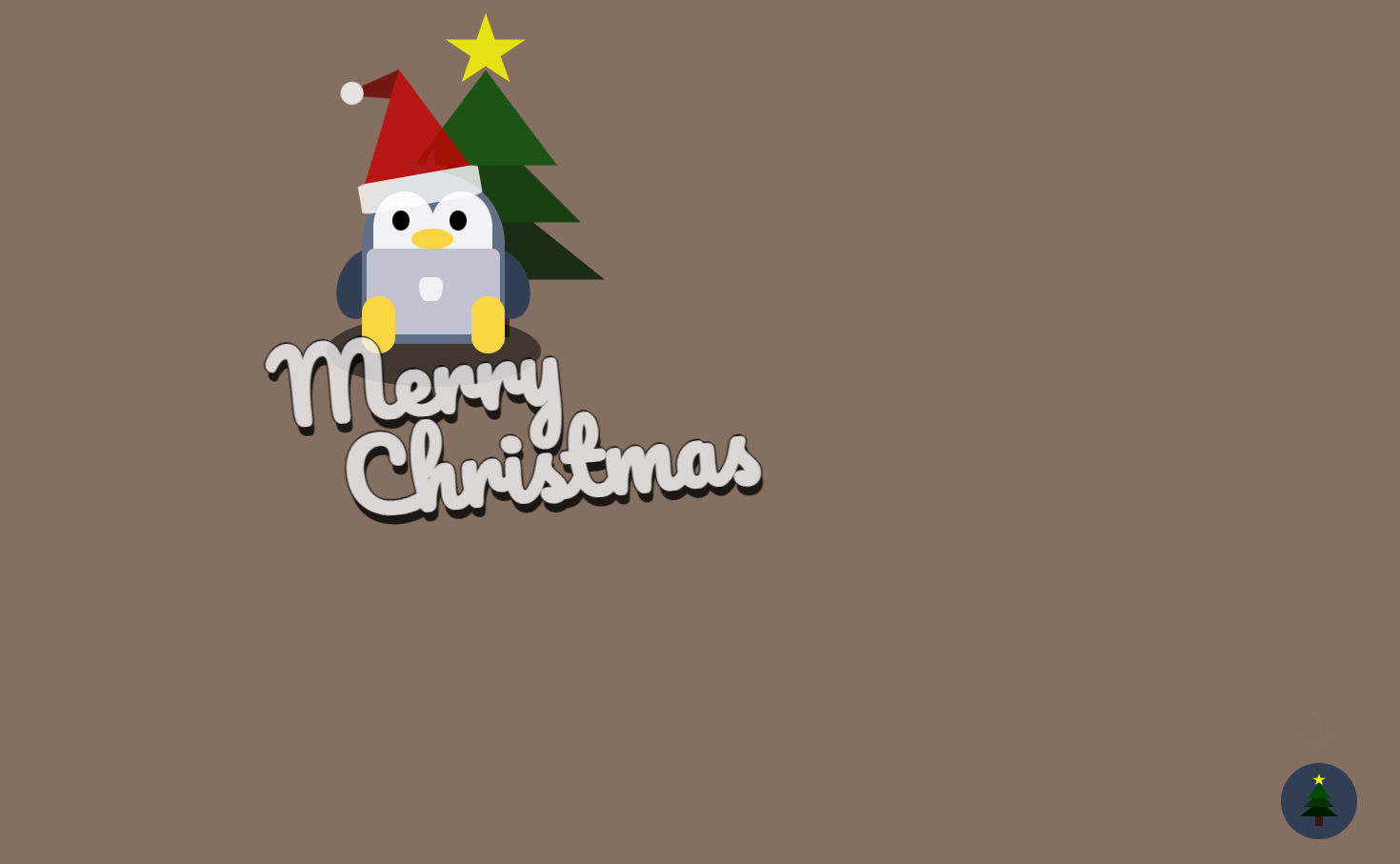 可爱创意js圣诞节贺卡网页动画