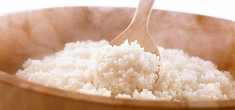 可口大米饭背景