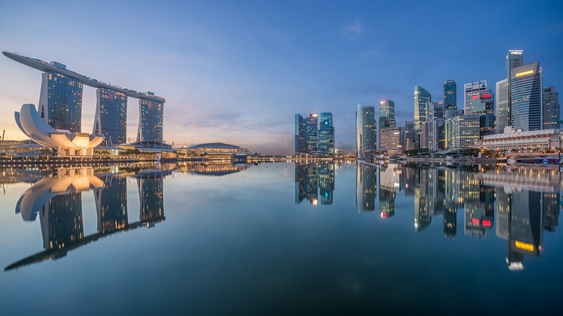 城市风光绝美背景，高清JPG摄影素材，风景图片设计资源免费下载