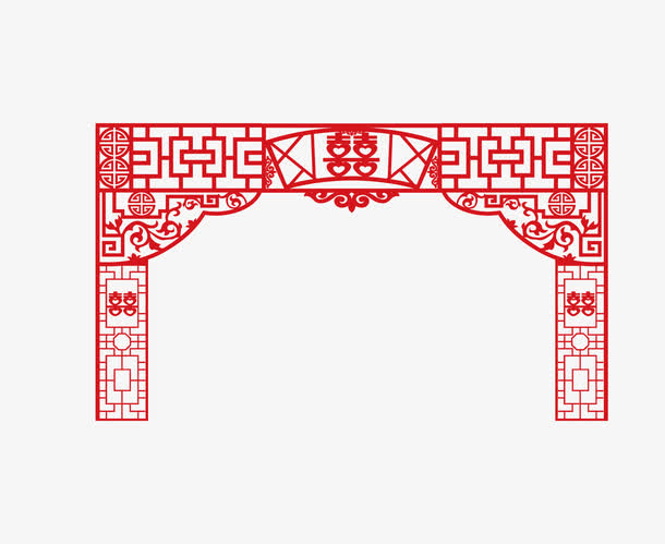 红色拱门