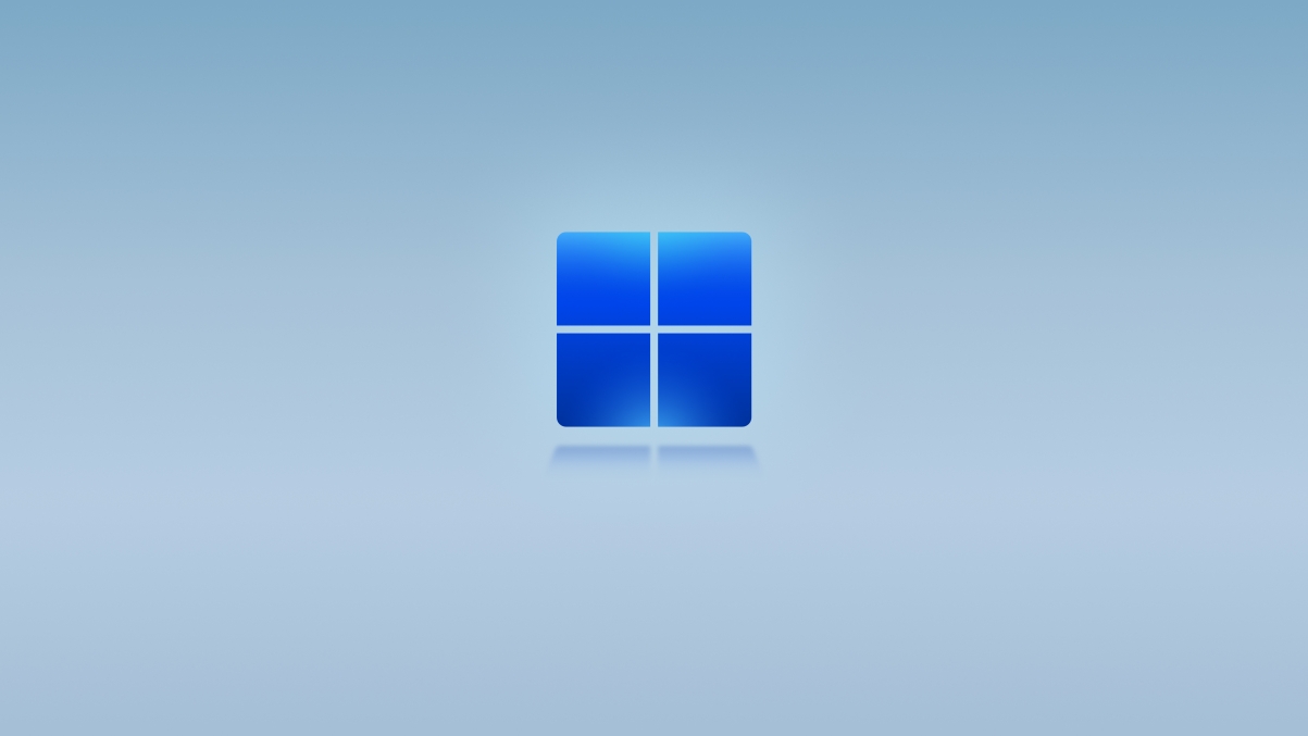 微软win11系统默认浅蓝色5k壁纸5120x2880