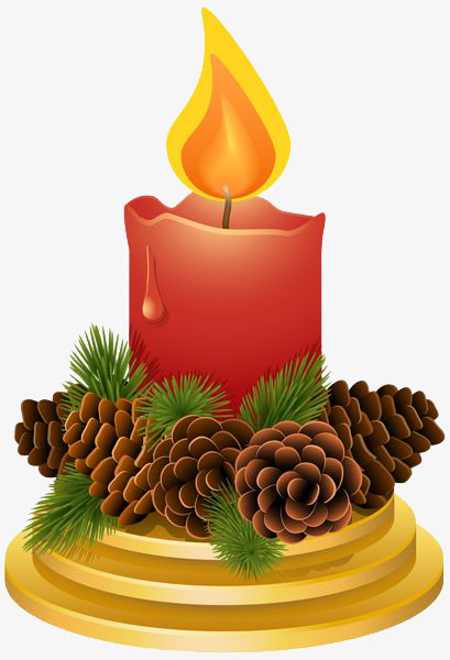 圣诞节装饰蜡烛