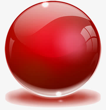红色水晶球