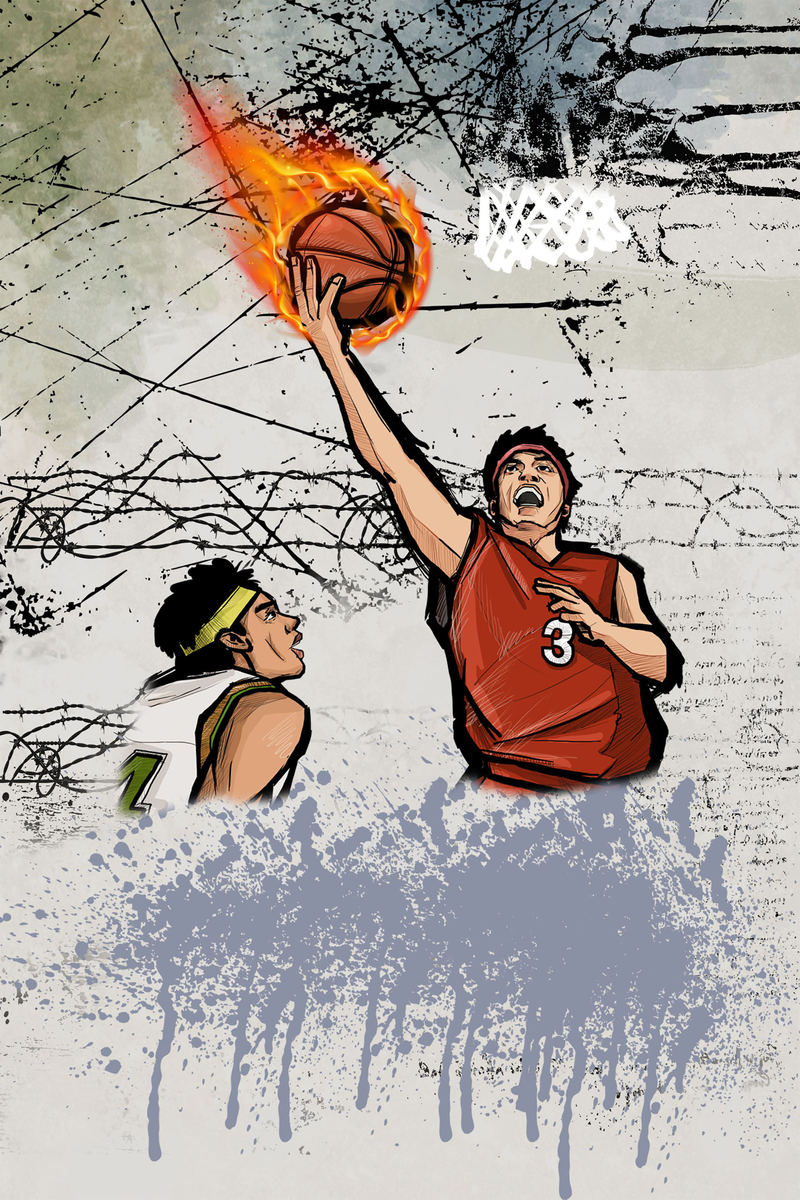 篮球比赛宣传海报背景