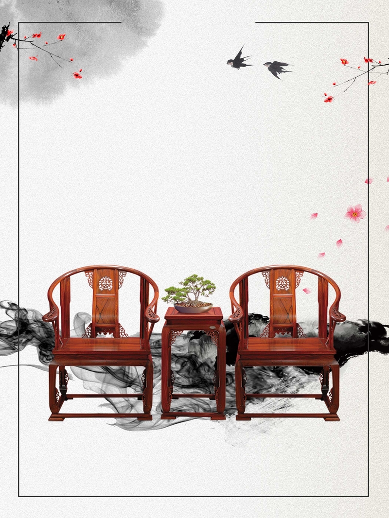 中国风红木背景图片