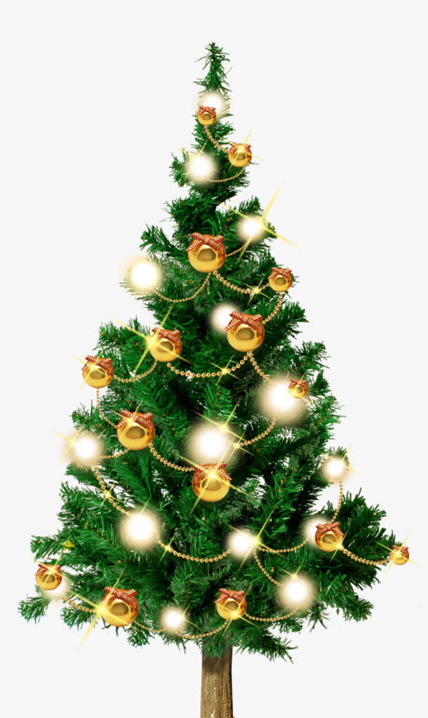 圣诞树彩球圣诞树彩灯圣诞树