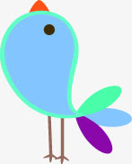 蓝色的小鸟设计