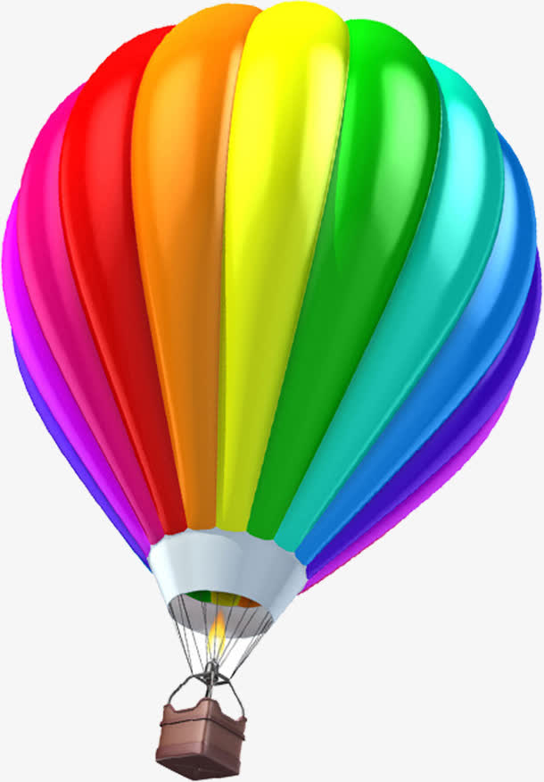 彩色气球热气球素材