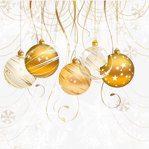 水晶球PNG透明图，高清圣诞节节日元素，设计素材免费下载