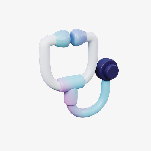 3D立体建模听诊器