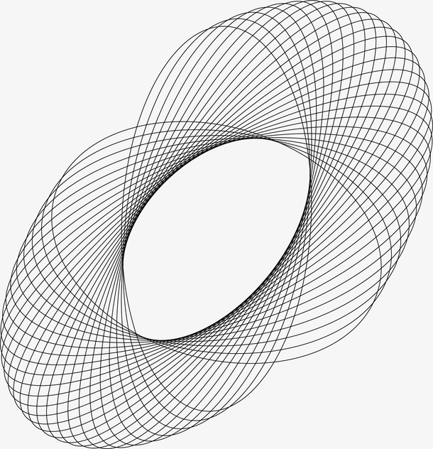 线条环形螺旋