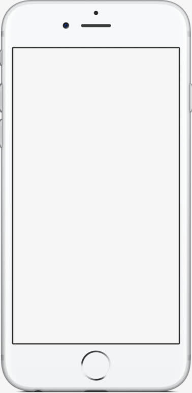 苹果6手机模型 png素材