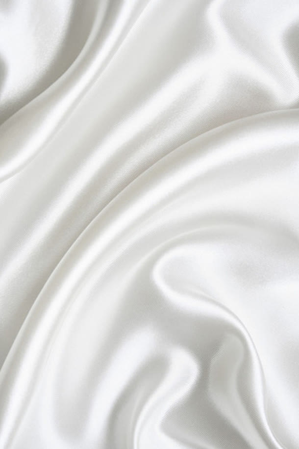 白色丝绸布料生活
