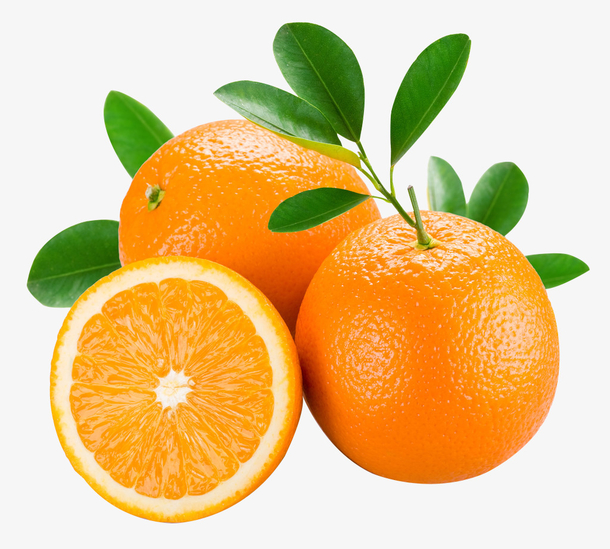 水嫩多汁的大橙子