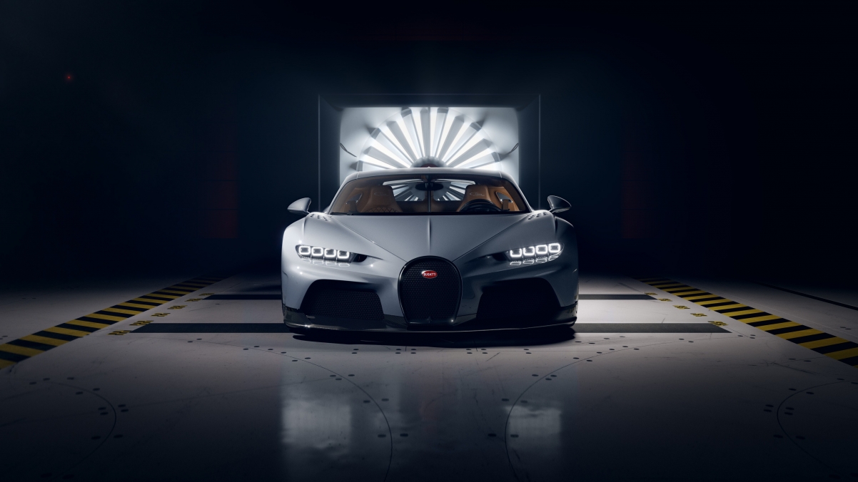 Bugatti Chiron Super Sport 布加迪白色跑车4k壁纸