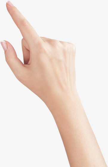 女性触屏手势手指