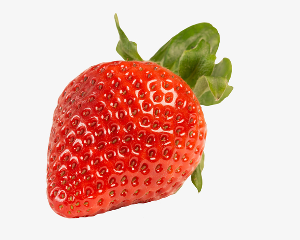 一颗新鲜草莓
