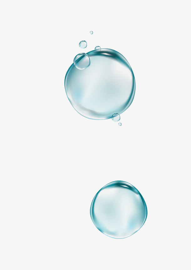 水 气泡 装饰元素
