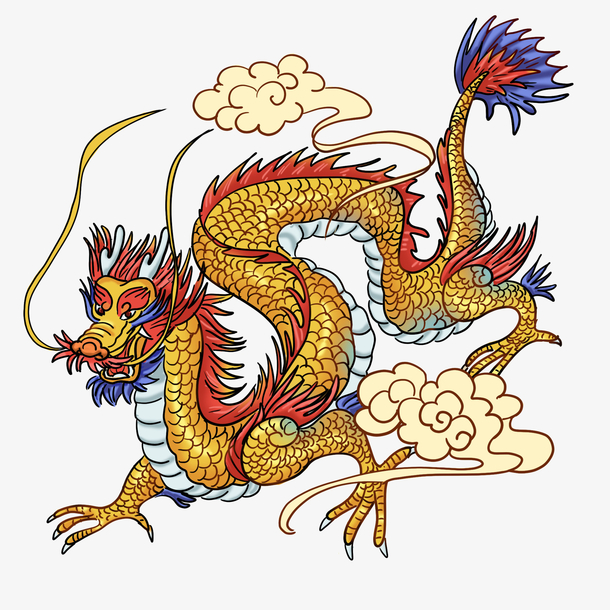 传统唯美中国神龙