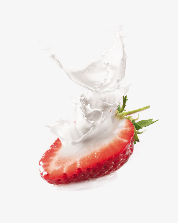 草莓碰撞牛奶