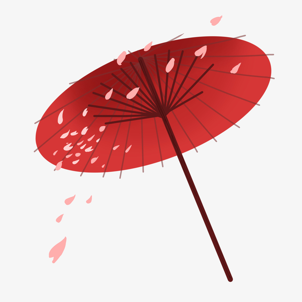 中国风小雨伞