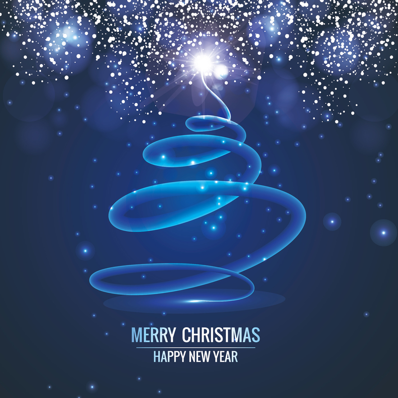 新年圣诞海报背景素材，高清JPG电商狂欢图，AI格式设计资源免费下载