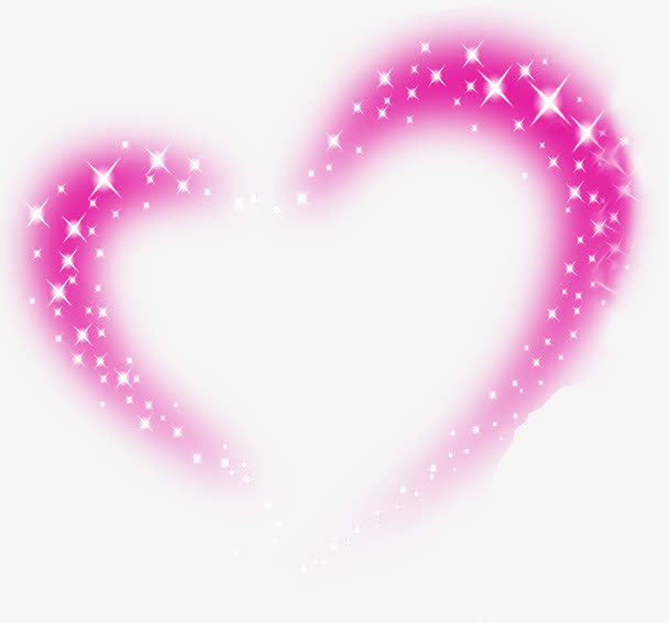 粉色心形框架浪漫婚礼海报图片