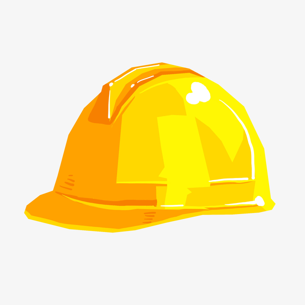 黄色消防安全帽
