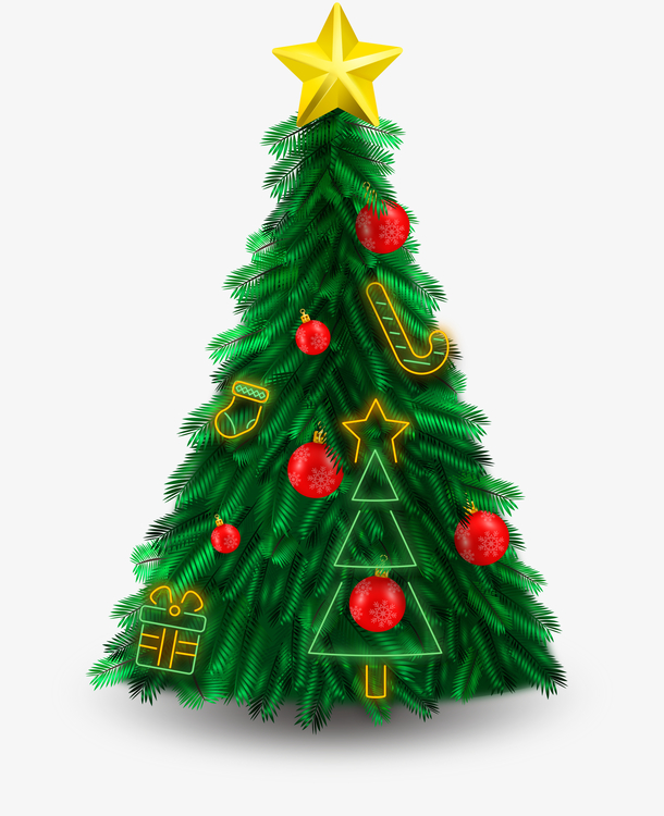 圣诞节圣诞树装饰物