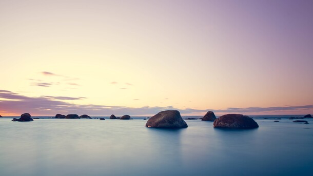 海面礁石高清PNG透明背景，摄影风景素材，免费下载